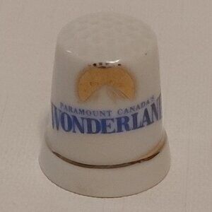 RETRO Paramount Canada's Wonderland Thimble 90s